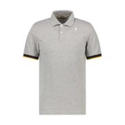 K-Way Vincent Polo Shirt Gray, Herr