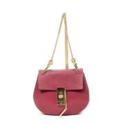 Chloé Pre-owned Pre-owned Laeder handvskor Red, Dam