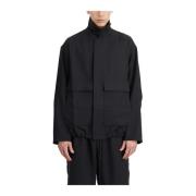 Y-3 Grafiskt Logotyp Coachjacka Black, Herr