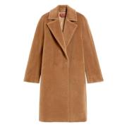 Max Mara Studio Brun Alpacka Ullrock Brown, Dam