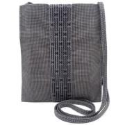 Hermès Vintage Pre-owned Polyester axelremsvskor Gray, Dam