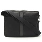 Hermès Vintage Pre-owned Canvas axelremsvskor Black, Dam