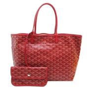 Goyard Vintage Pre-owned Laeder handvskor Red, Dam