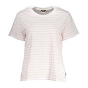 K-Way Kortärmad Rund Hals T-shirt Vit White, Dam