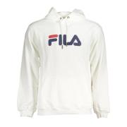 Fila Huvtröja Vit Långärmad Unisex White, Herr