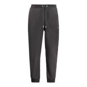 Calvin Klein Sportig Svart Herr Sweatpants med Elastisk Midja Black, H...