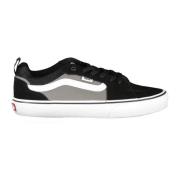 Vans Herr Svarta Atletiska Sneakers med Kontrastdetaljer Black, Herr