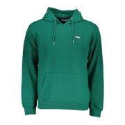 Fila Grön huva tröja med broderad logotyp Green, Herr