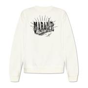 Isabel Marant Sweatshirt Mikoy White, Herr