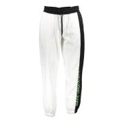 Calvin Klein Vit Herr Sportig Sweatpants med Elastisk Midja White, Her...