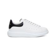 Alexander McQueen Vita Lädersneakers för Kvinnor White, Dam