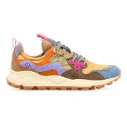 Flower Mountain Multifärgade Sneakers med Mockadetaljer Multicolor, Da...