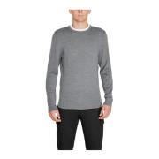 Calvin Klein Jeans Ullstickad T-shirt Gray, Herr