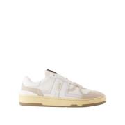 Lanvin Vita Läder Sneakers med Gummisulor White, Herr