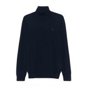 Polo Ralph Lauren Blå Halsdukströja Aw24 Blue, Herr