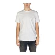 Hugo Boss Vit Bomull Crew Neck T-shirt White, Herr