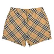 Burberry Vintage Check Badshorts Beige, Herr