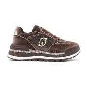 Liu Jo Bruna Sneakers för Kvinnor Aw24 Brown, Dam