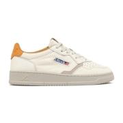 Autry Medalist Low Läder Sneakers White, Dam