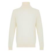 Daniele Fiesoli Bianco Sweater Aw24 Herrkläder White, Herr