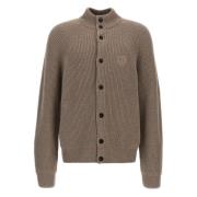 Giorgio Armani Stilig Blouson Jacka Brown, Herr