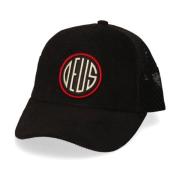 Deus Ex Machina Cord Trucker Cap med Mesh-insats Black, Herr