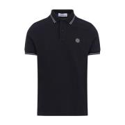 Stone Island Blå T-shirt för män Ss25 Blue, Herr