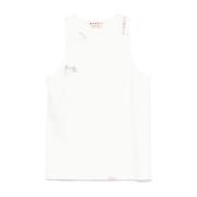 Marni Vit T-shirt för män White, Herr