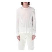 Tom Ford Vit Classic L/S T-shirt White, Herr