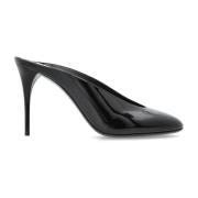 Alaïa Patent klackmules Black, Dam