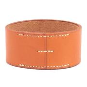 Hermès Vintage Pre-owned Laeder armband Brown, Dam