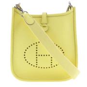 Hermès Vintage Pre-owned Laeder axelremsvskor Yellow, Dam