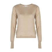 Patrizia Pepe Elegant Blus med Stiliga Detaljer Brown, Dam