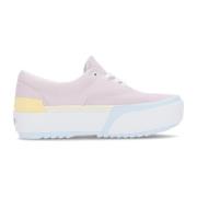 Vans Pastell Låg Sneaker med Plattform Pink, Dam