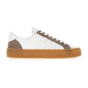 Moncler Stiliga Sneakers för vardagsbruk White, Dam