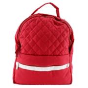 Chanel Vintage Pre-owned Canvas ryggsckar Red, Dam