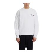 Dsquared2 Bomull Crewneck Sweatshirt White, Herr