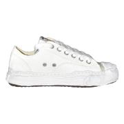 Mihara Yasuhiro Canvas Sneakers med Gummisula White, Herr