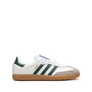 Adidas Originals Klassiska Samba OG Sneakers Vit/Grön White, Herr