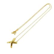 Tiffany & Co. Pre-owned Pre-owned Guld halsband Yellow, Dam