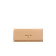 Patrizia Pepe Beige Läderplånbok - Cq0215 L001 B524 Beige, Dam