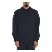 Emporio Armani EA7 Casual Bomullsweatshirt för Män Blue, Herr