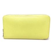 Hermès Vintage Pre-owned Laeder plnbcker Yellow, Dam