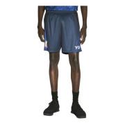 Y-3 Logo Applique Dragsko Shorts Blue, Herr