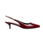 Gucci Signoria Röda Lackpumps Red, Dam