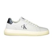 Calvin Klein Sportiga Grå Sneakers med Tryckdetaljer Gray, Herr