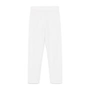 Max Mara Larix Stiliga Byxor för Kvinnor White, Dam