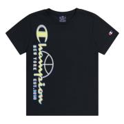 Champion T-shirt för Barn Black, Herr