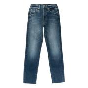 7 For All Mankind Slim Fit Denim Jeans Blue, Dam