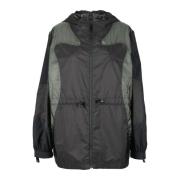 Moncler Nylon ytterkläder jacka Black, Dam